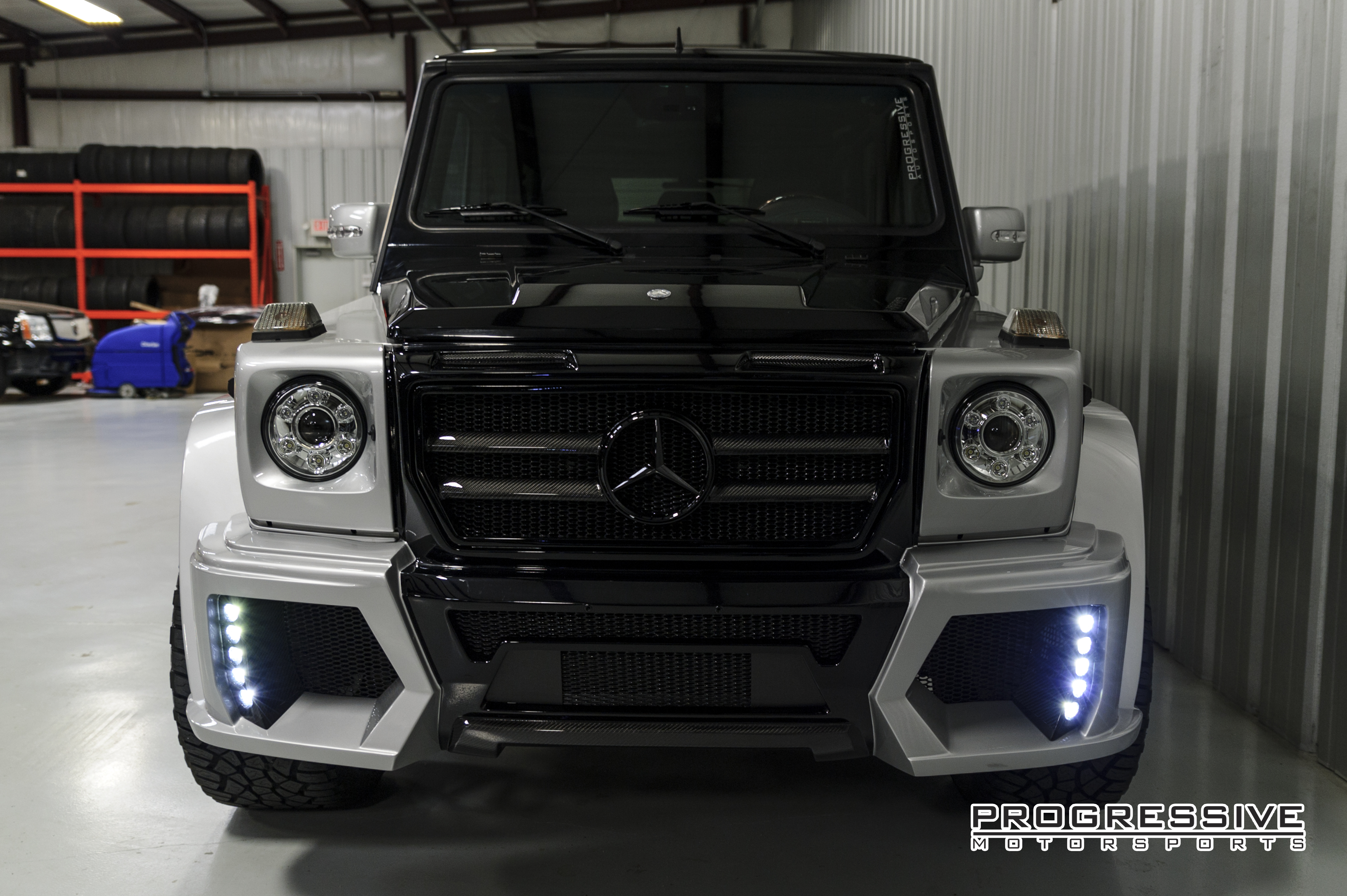 Mercedes G500 Widebody Projekt Progressive Autosports